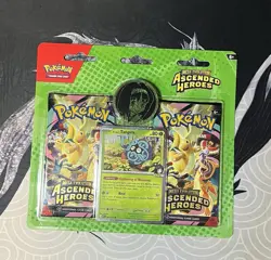 Pokemon TCG Mega Evolution—Ascended Heroes 2-Pack Blister Erika’s Tangela Promo - Image 1