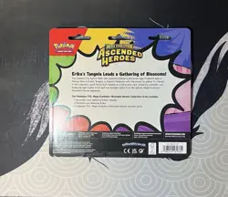 Pokemon TCG Mega Evolution—Ascended Heroes 2-Pack Blister Erika’s Tangela Promo - Image 2