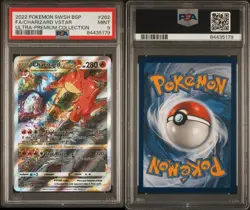 PSA9 2022 POKEMON BLACK STAR PROMO SWORD & SHIELD UPC-CHARIZARD VSTAR 262 - Image 3