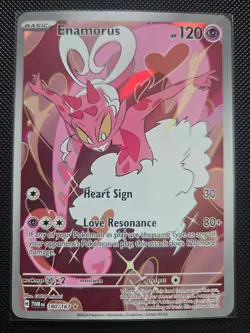 Enamorus 180/167 Twilight Masquerade (TWM) NM Illustration Rare Pokemon Card - Image 1