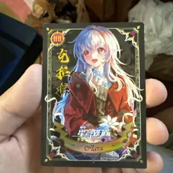 Honkai Star Rail Clara XQTD-HR-012 Premium Holo Rare Goddess Story Card - Image 1