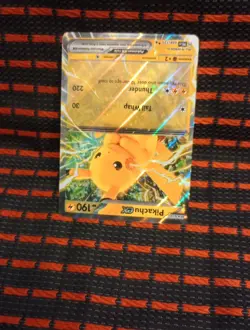 Pikachu ex 028/131 SV: Prismatic Evolutions NM Pokemon Card TCG - Image 3