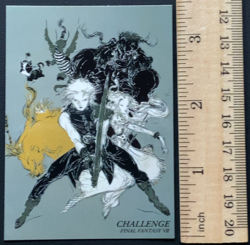 Challenge 077 Final Fantasy 7 Art Museum Card Square Japanese - Image 2