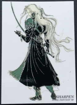 Sharpen 074 Final Fantasy 7 Art Museum Card Square Japanese - Image 1