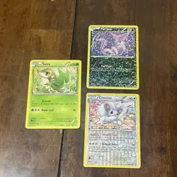Pokemon TCG Lot 3 Radiant Collection Holos Cinccino Purrloin Snivy NM - Image 1