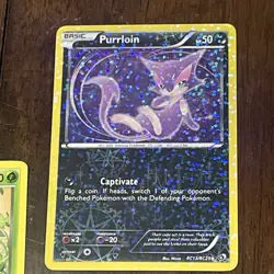 Pokemon TCG Lot 3 Radiant Collection Holos Cinccino Purrloin Snivy NM - Image 3