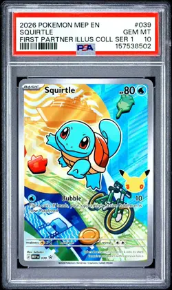 2026 Pokemon First Partner Kanto Set PSA 10 SEQUENTIAL SET - 037, 038, 039 - Image 4