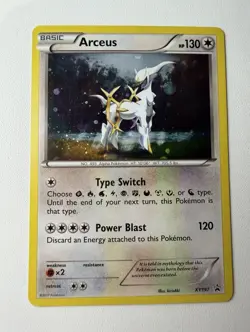 The Pokemon Company Pokemon TCG Arceus XY197 XY Promo Holo Eng Basic 130HP - Image 1
