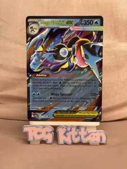 Mega Greninja ex - 022/086 - Ultra Rare - Chaos Rising - Pokemon - TCGKITTEN - Image 1
