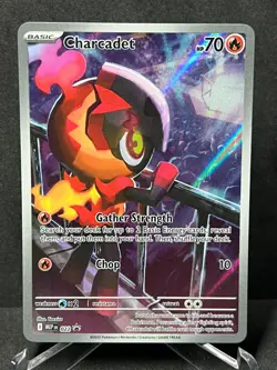 Pokemon Charcadet 022 Black Star Promo Holo Near Mint - Image 1