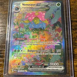 Venusaur ex 198/165 SV Scarlet & Violet 151 SIR Holo Full Art ENG - Image 1
