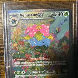 Venusaur ex 198/165 SV Scarlet & Violet 151 SIR Holo Full Art ENG - Image 5