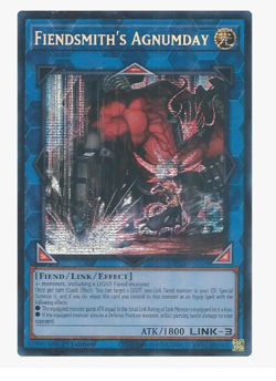 Fiendsmith's Agnumday - MP25-EN109 - Prismatic Secret Rare YuGiOh - Image 1