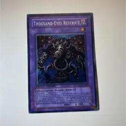 Konami Thousand-Eyes Restrict MC1-EN004 Master Collection Fusion Secret Rare En… - Image 1