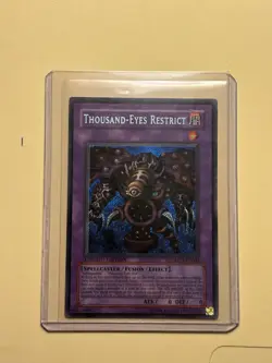 Konami Thousand-Eyes Restrict MC1-EN004 Master Collection Fusion Secret Rare En… - Image 4