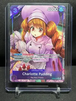 Charlotte Pudding OP08-067 R Alt Art One Piece TCG Two Legends NM/M - English - Image 1