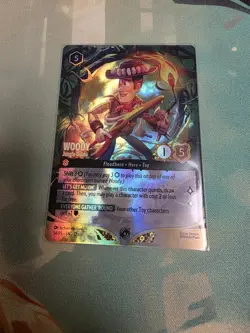 Disney Lorcana: Woody - Jungle Guide (Set Champ Promo) (Foil) Promo 54/p3 - Image 1
