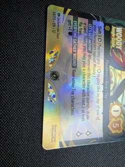 Disney Lorcana: Woody - Jungle Guide (Set Champ Promo) (Foil) Promo 54/p3 - Image 3