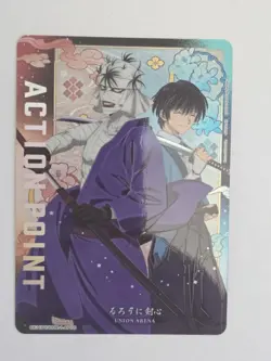 Union Arena ActionPoint CardUE11BT/RNK-1-AP06 : Rurouni Kenshin (UE11BT) FOIL NM - Image 2
