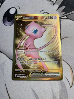 Pack Fresh Pokemon SV 151 Mew EX Hyper Rare Card 205/165 English - Image 1