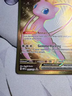 Pack Fresh Pokemon SV 151 Mew EX Hyper Rare Card 205/165 English - Image 5