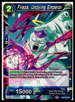Frieza Undying Emperor BT9-027 UC Dragon Ball Super Universal Onslaught Card NM - Image 1