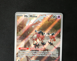 Pokemon Card TCG - Mr. Mime 179/165 - S&V 151 English - Illustration Rare - NM ⭐ - Image 2