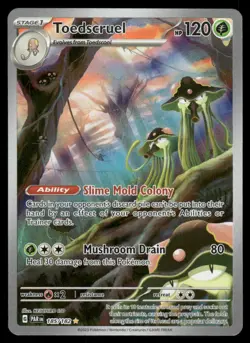 Pokemon Cards Toedscruel 185/182 Paradox Rift Illustration Rare NM *2 - Image 1