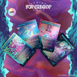 ✨MTG Secret Lair Drop x Cool Ocean Breeze 🌈Foil (Inner Pack) - Image 2