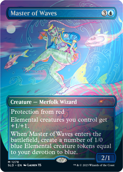 ✨MTG Secret Lair Drop x Cool Ocean Breeze 🌈Foil (Inner Pack) - Image 4