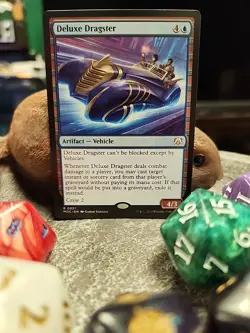 MTG Deluxe Dragster - Regular - March of the Machine Commader #0021 - Image 1