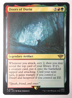 Doors of Durin 199 the Lord of the Rings MTG Magic the Gathering NM - Image 1