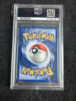 2000 Pokemon TCG Gym Heroes Misty’s Gyarados Holo Rare PSA 8 - Image 2