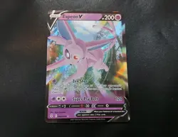 Espeon V 064/203 Full Art Ultra Rare Evolving Skies Pokemon Card NM - Image 1