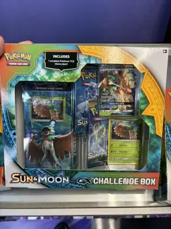 Pokemon Sun & Moon GX Challenge Box 3 Starter Pokemon Set Box - Image 5