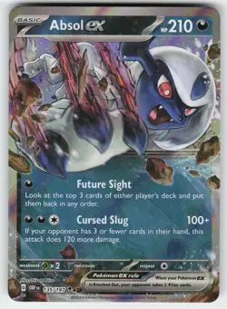Absol ex 135/197 Double Rare Obsidian Flames Pokemon Near Mint - Image 1