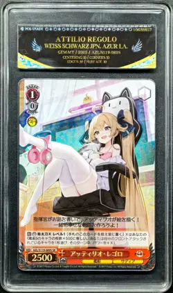 2025 Weiss Schwarz Cards JPN. Azur Lane Attilio Regolo ‌SR 089S PCG 10 PRISTINE - Image 1