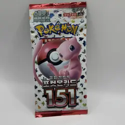 Pokemon Korean 151 TCG sv2a 7-Card Booster Pack | Sealed New | USA Seller - Image 1