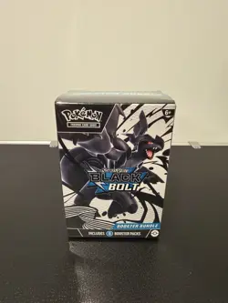 Pokemon TCG Scarlet & Violet Black Bolt Booster Bundle 6 Packs New and Sealed - Image 1