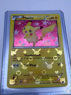 Pikachu RC7/RC25 - Legendary Treasures Radiant Collection Holo Pokemon TCG LP - Image 1