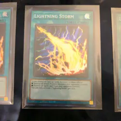 Lightning Storm RA01-EN061 25th Anniversary Rarity Collection 1st Edition Yugioh - Image 2