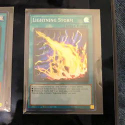 Lightning Storm RA01-EN061 25th Anniversary Rarity Collection 1st Edition Yugioh - Image 3