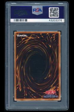 Yugioh Left Arm of the Forbidden One PG-64 Phantom God Secret Rare PSA 9 MINT - Image 2