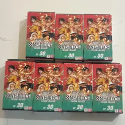 7 Bandai One Piece Card Game ST-30 Starter Deck EX Luffy & Ace English 2025 🔥 - Image 1