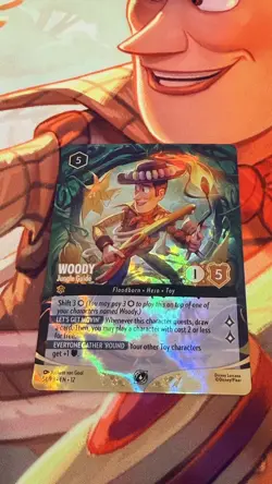 Disney Lorcana: Woody - Jungle Guide (Set Champ Promo) (Foil) Promo 54/p3 - Image 1