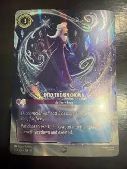 Disney Lorcana ENCHANTED Into The Unknown Reign of Jafar 213/204 - Image 1