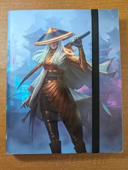 MTG Kamigawa Neon Dynasty Binder Collection - 100+ Sleeved Cards w/ Etched - Image 1