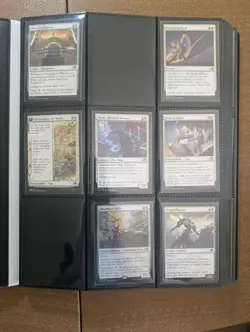 MTG Kamigawa Neon Dynasty Binder Collection - 100+ Sleeved Cards w/ Etched - Image 3
