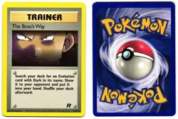 THE BOSS'S WAY 73/82 - LP - TEAM ROCKET ENGLISH 2000 POKEMON CARD - Image 1
