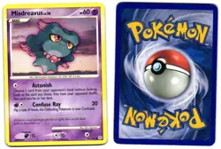 MISDREAVUS 91/130 - HP - DIAMOND & PEARL ENGLISH 2007 POKEMON CARD - Image 1